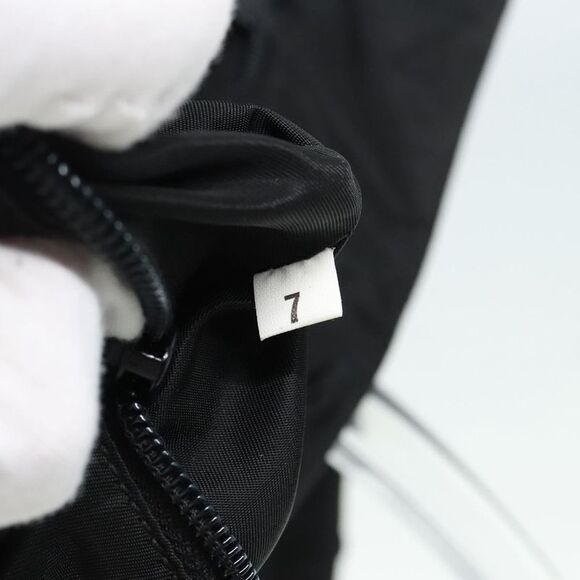 Prada Triangle Logo Black Synthetic Tote Bag (Pre-Owned) - Picture 13 of 16